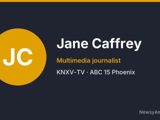 Jane Caffrey, Multimedia journalist, KNXV-TV
