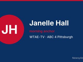 Janelle Hall, morning anchor, WTAE-TV