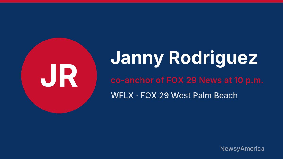 Janny Rodriguez – WFLX, West Palm Beach