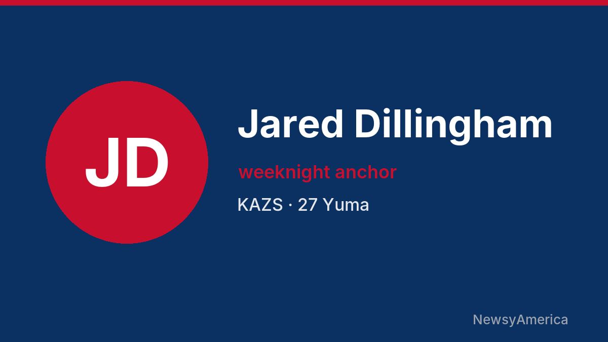 Jared Dillingham – KAZS, Yuma