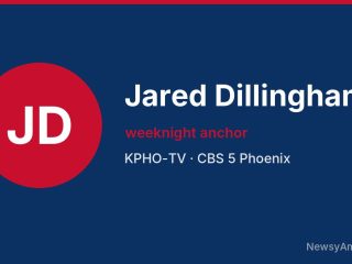Jared Dillingham, weeknight anchor, KPHO-TV