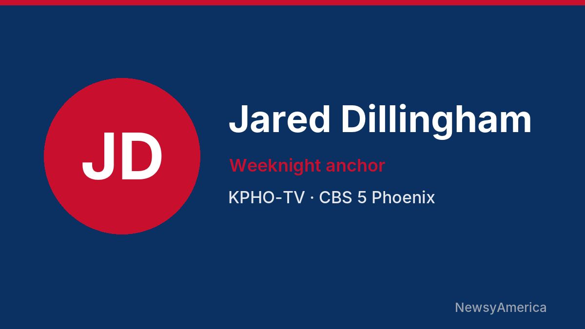 Jared Dillingham – KPHO-TV, Phoenix
