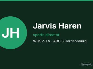 Jarvis Haren, sports director, WHSV-TV