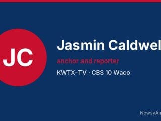 Jasmin Caldwell, anchor and reporter, KWTX-TV