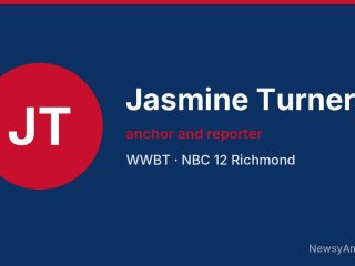 Jasmine Turner, anchor and reporter, WWBT