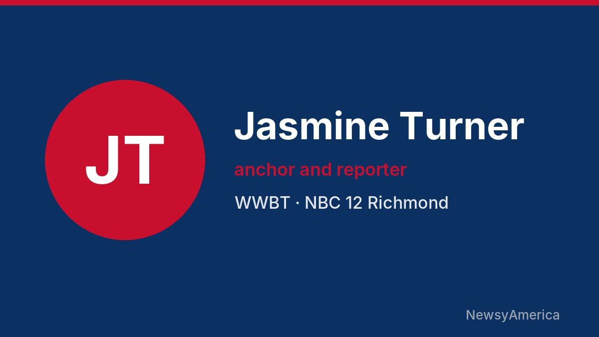Jasmine Turner – WWBT, Richmond