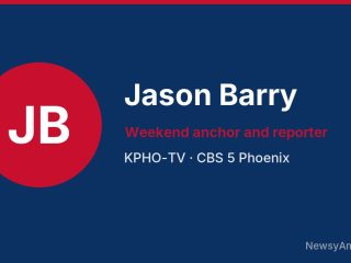 Jason Barry, Weekend anchor and reporter, KPHO-TV