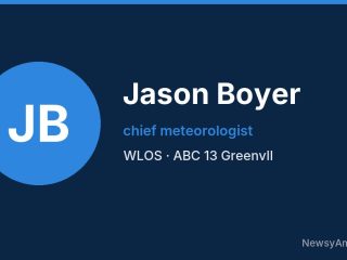Jason Boyer, chief meteorologist, WLOS
