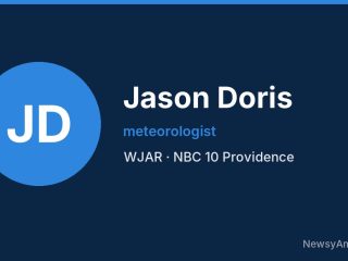 Jason Doris, meteorologist, WJAR
