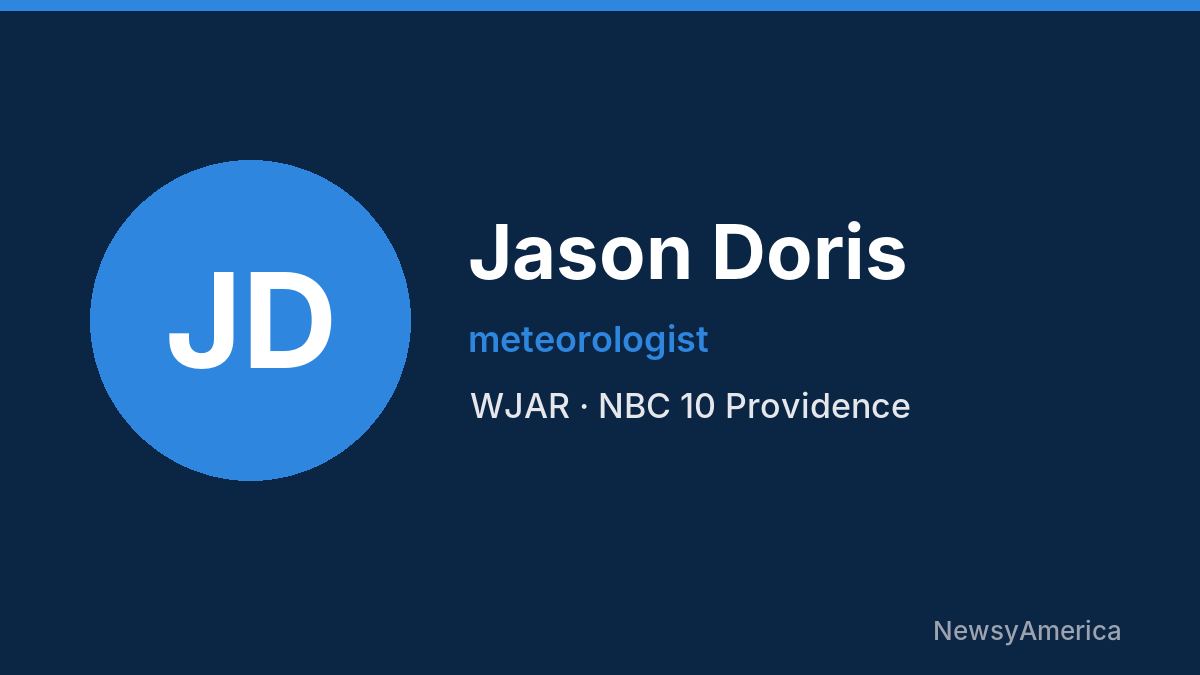 Jason Doris – WJAR, Providence