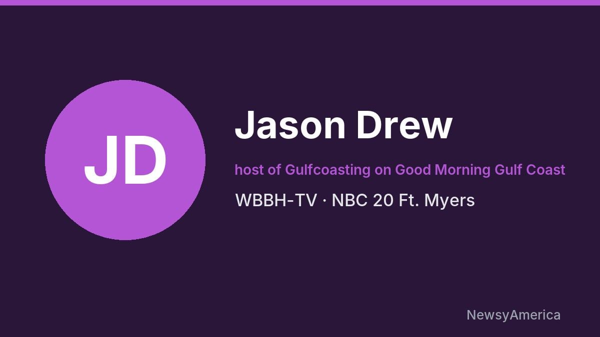 Jason Drew – WBBH-TV, Ft. Myers