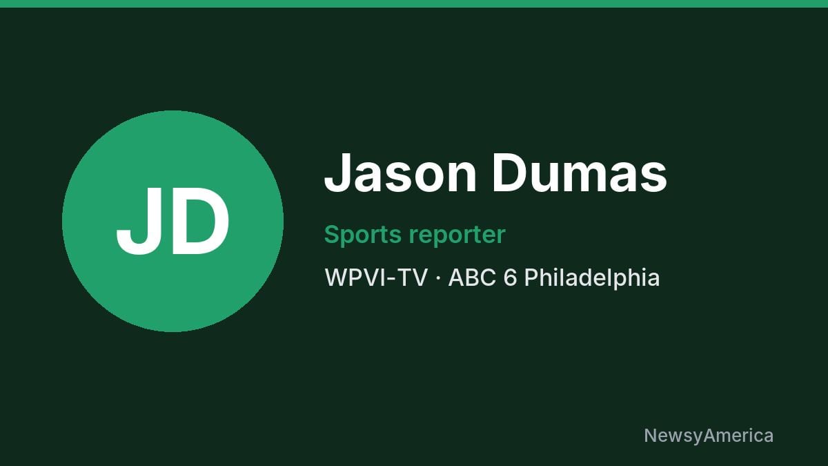 Jason Dumas – WPVI-TV, Philadelphia