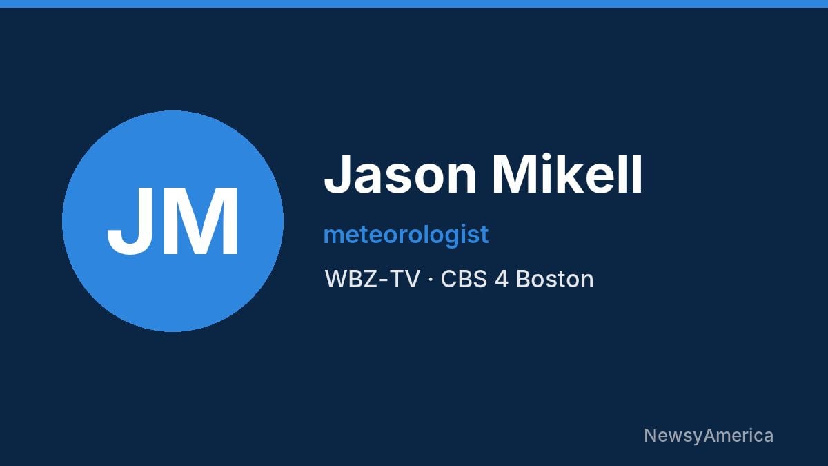 Jason Mikell – WBZ-TV, Boston