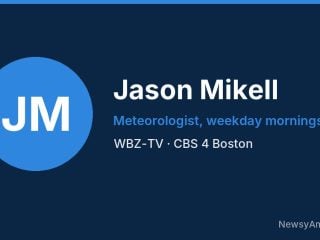 Jason Mikell, Meteorologist, weekday mornings, WBZ-TV