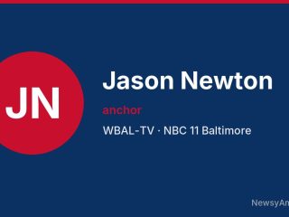 Jason Newton, anchor, WBAL-TV