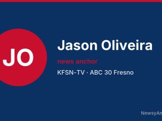 Jason Oliveira, news anchor, KFSN-TV