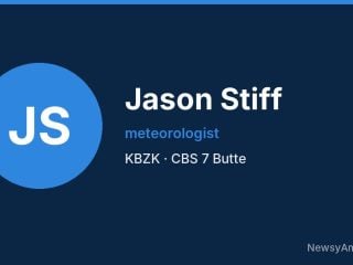 Jason Stiff, meteorologist, KBZK