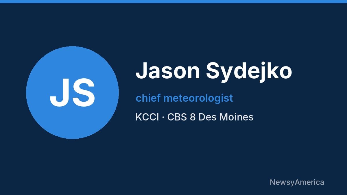 Jason Sydejko – KCCI, Des Moines