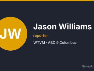 Jason Williams, reporter, WTVM