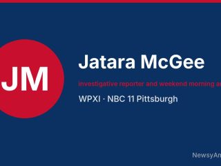 Jatara McGee, investigative reporter and weekend morning anchor, WPXI