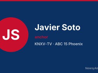 Javier Soto, anchor, KNXV-TV