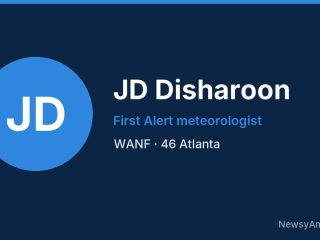 JD Disharoon, First Alert meteorologist, WANF