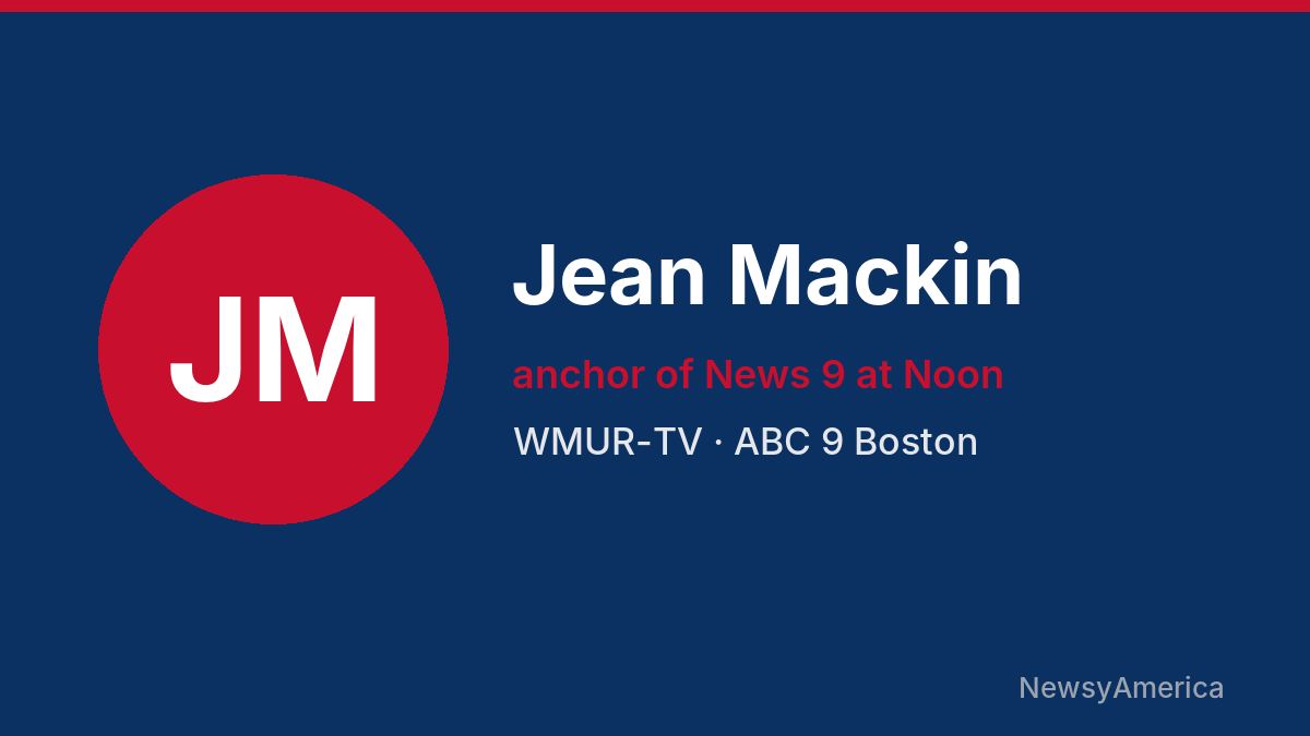 Jean Mackin – WMUR-TV, Boston