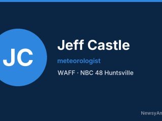 Jeff Castle, meteorologist, WAFF