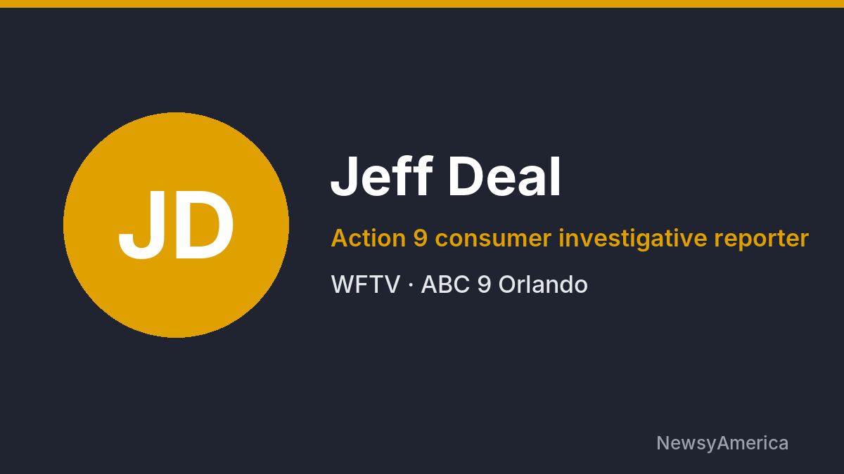 Jeff Deal – WFTV, Orlando