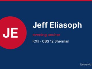 Jeff Eliasoph, evening anchor, KXII