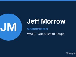 Jeff Morrow, weathercaster, WAFB