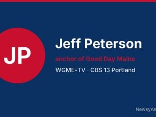 Jeff Peterson, anchor of Good Day Maine, WGME-TV