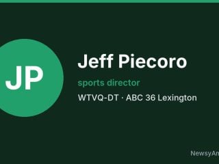 Jeff Piecoro, sports director, WTVQ-DT