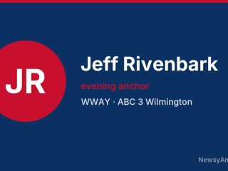 Jeff Rivenbark, evening anchor, WWAY