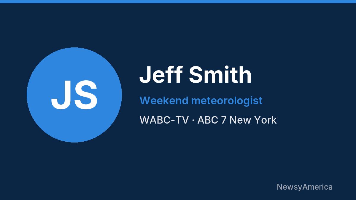Jeff Smith – WABC-TV, New York
