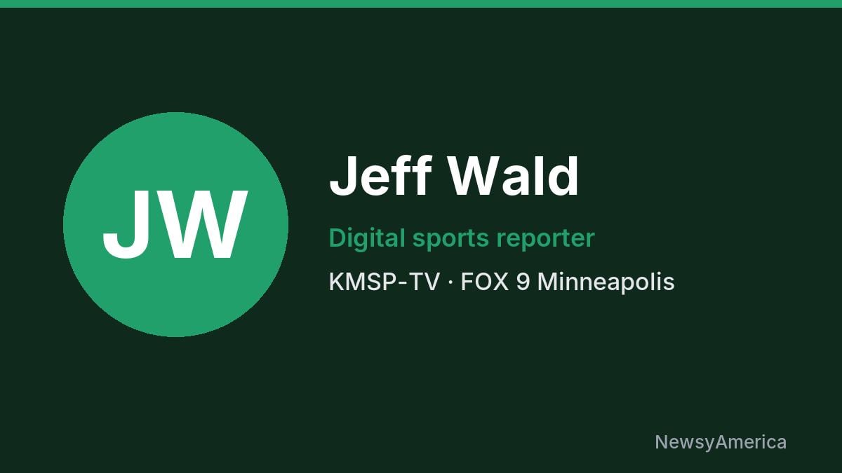 Jeff Wald – KMSP-TV, Minneapolis