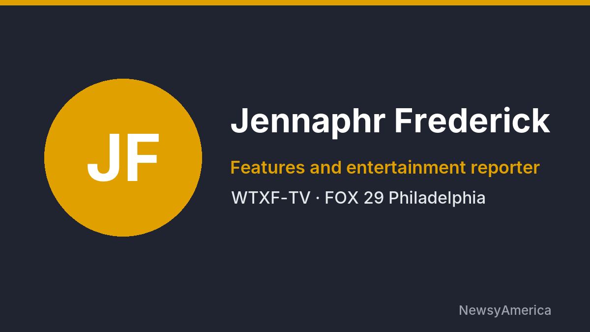 Jennaphr Frederick – WTXF-TV, Philadelphia