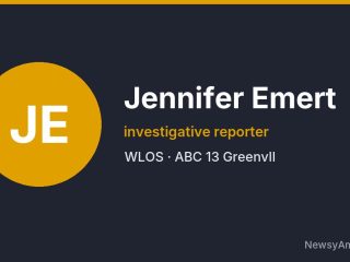 Jennifer Emert, investigative reporter, WLOS