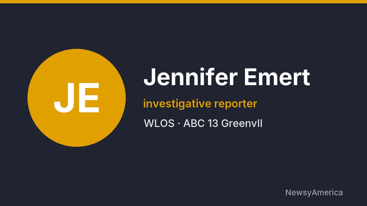 Jennifer Emert – WLOS, Greenvll