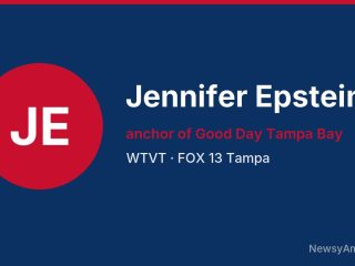 Jennifer Epstein, anchor of Good Day Tampa Bay, WTVT