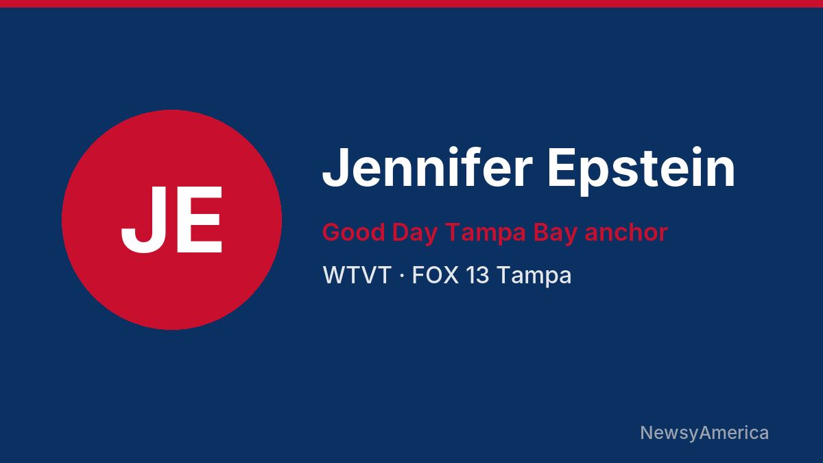 Jennifer Epstein – WTVT, Tampa