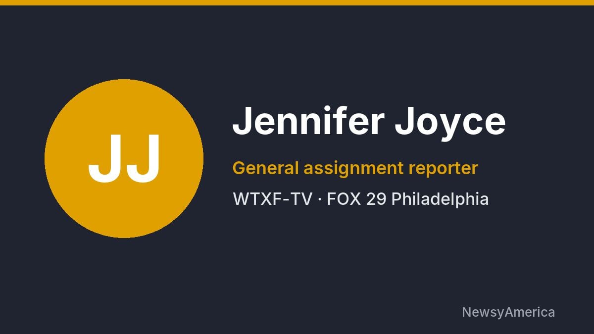 Jennifer Joyce – WTXF-TV, Philadelphia