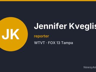 Jennifer Kveglis, reporter, WTVT