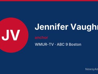 Jennifer Vaughn, anchor, WMUR-TV