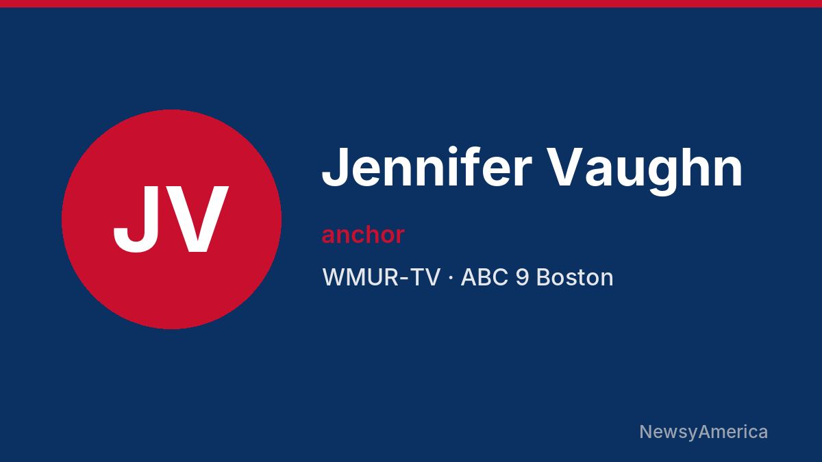 Jennifer Vaughn – WMUR-TV, Boston