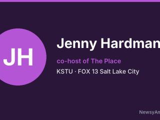 Jenny Hardman, co-host of The Place, KSTU