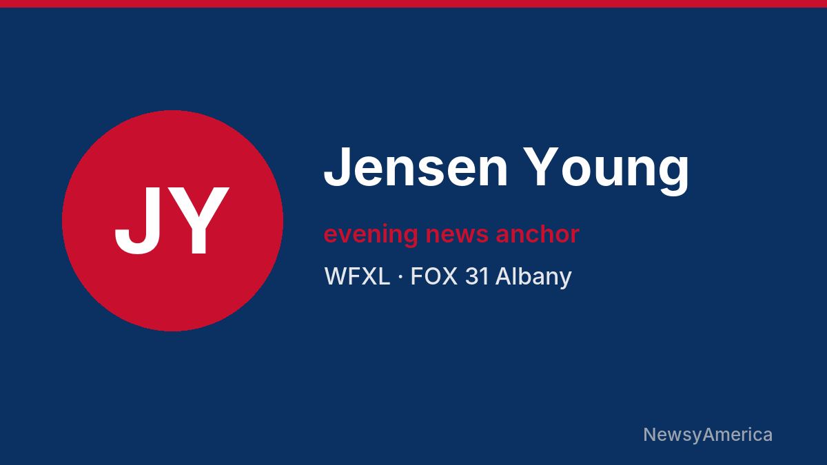 Jensen Young – WFXL, Albany