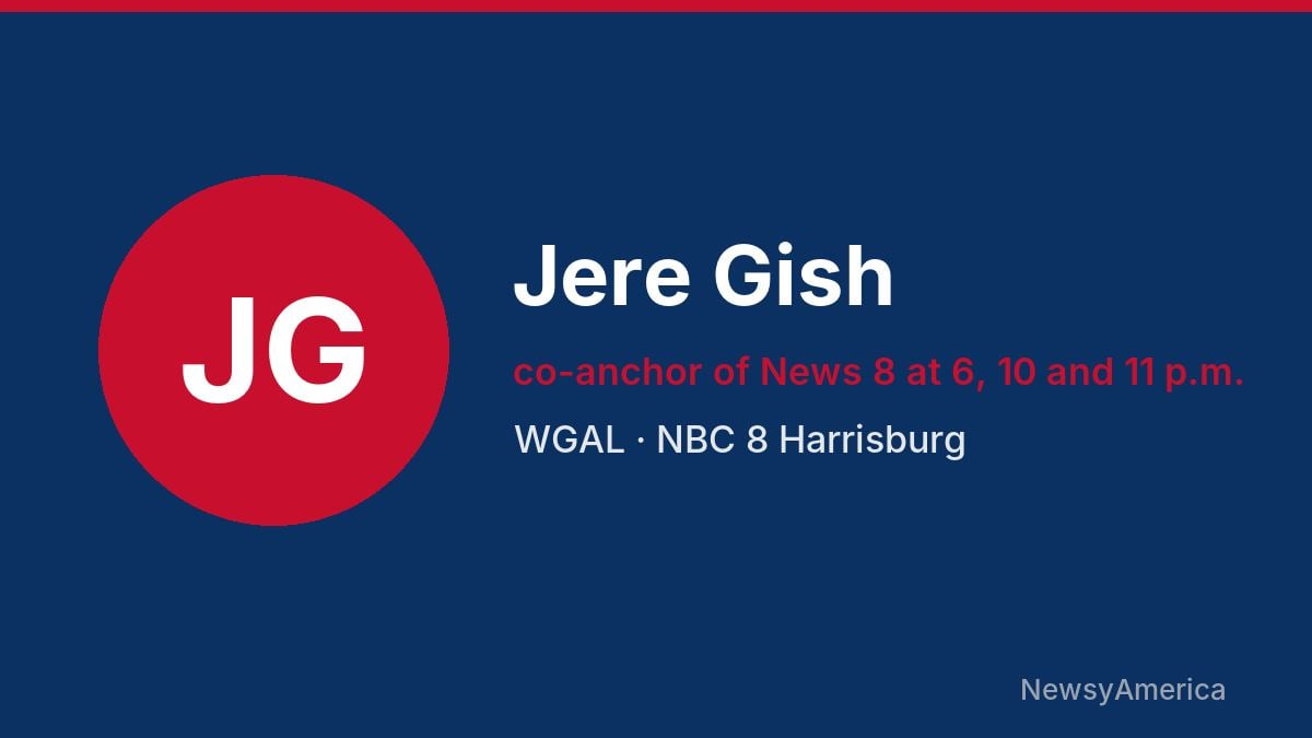 Jere Gish – WGAL, Harrisburg