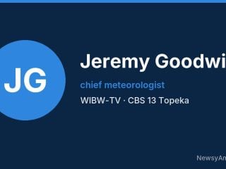 Jeremy Goodwin, chief meteorologist, WIBW-TV