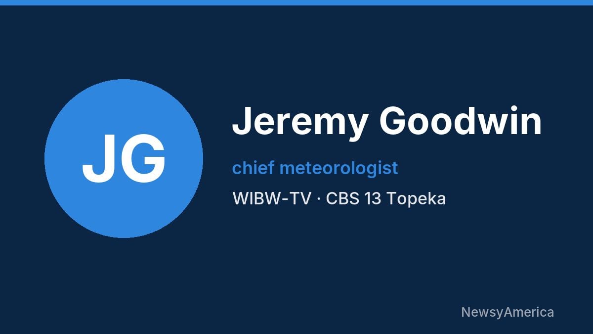 Jeremy Goodwin – WIBW-TV, Topeka